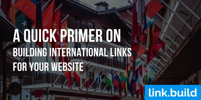 Building international links